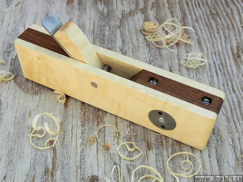 How To Make A Wooden Chamfer Plane IBUILDIT.CA